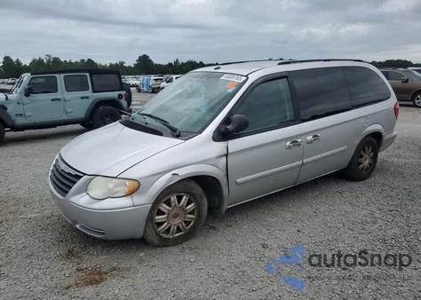 2006 Chrysler Town & Country Touring из США, поврежденный, VIN 2A4GP54L86R836160